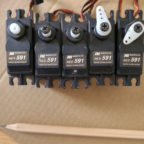 Nes 591 servos 5 kyosho - jr,